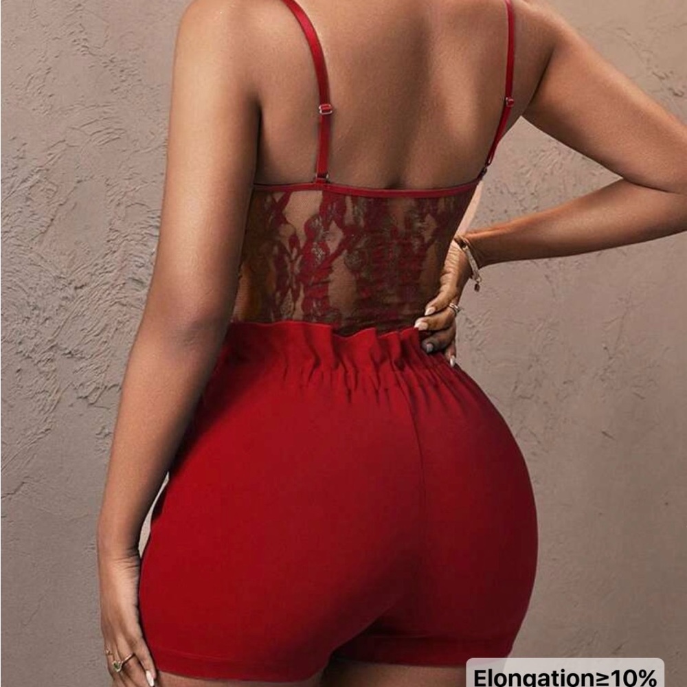 SHEIN Red Women's Shorts